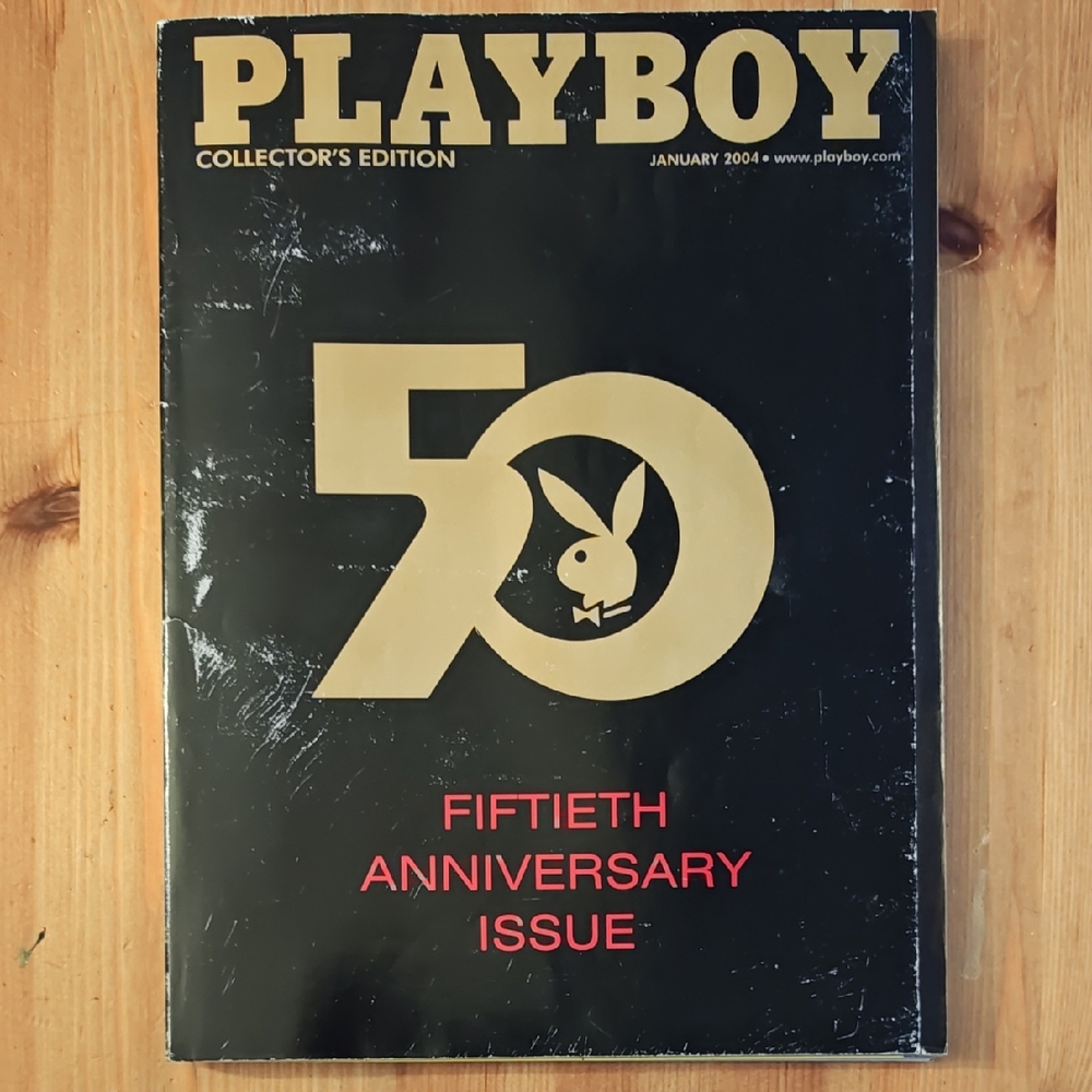 PLAYBOY Black and Gold 50th Anniversary Edition